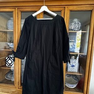 Talbots Black Long Sleeve Dress
